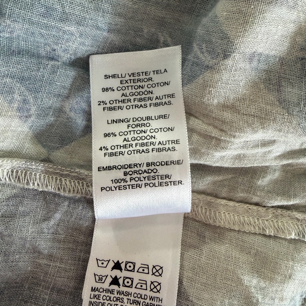 NWT Lucky Brand x Laura Ashley Patchwork Mini Dress - Picture 12 of 12